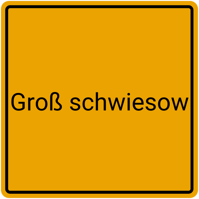 Meldebestätigung Groß Schwiesow